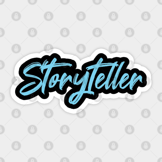 Storyteller (blue) Sticker by EpicEndeavours